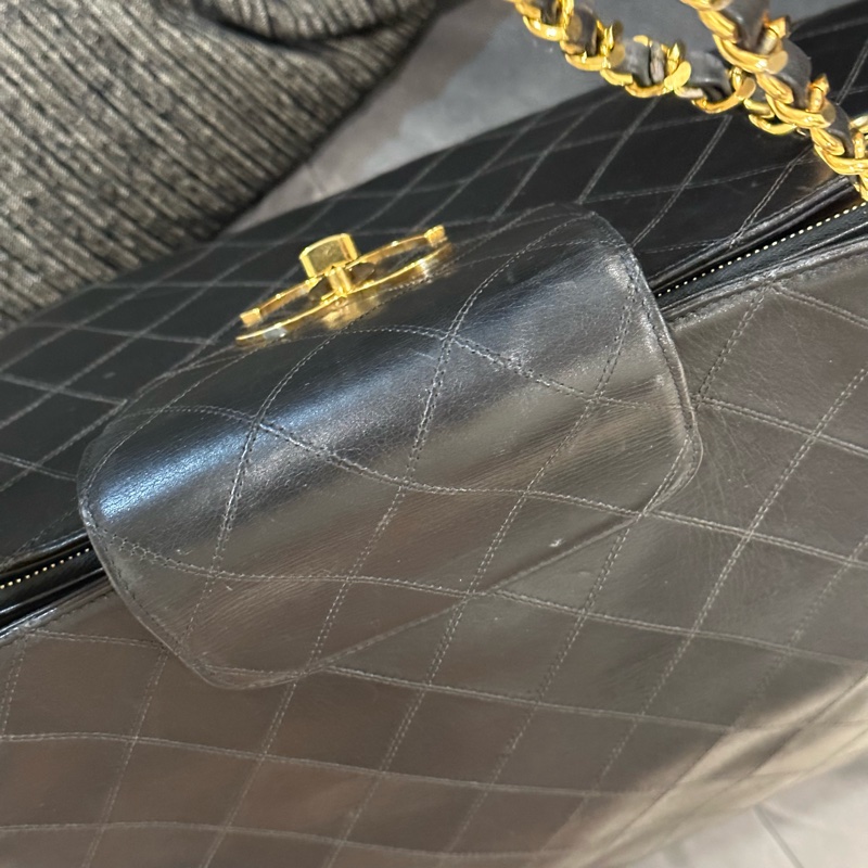 GD同款❤️ 香奈兒 #24k金 #貝嫂 大C logo #機場包 #托特包-19