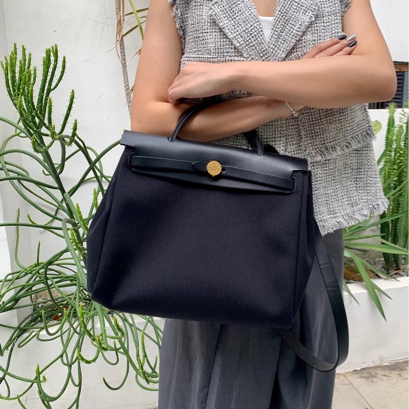 大全配🈶️購證❤️ 愛馬仕 #黑金 #herbag31 #zip #hermes-6