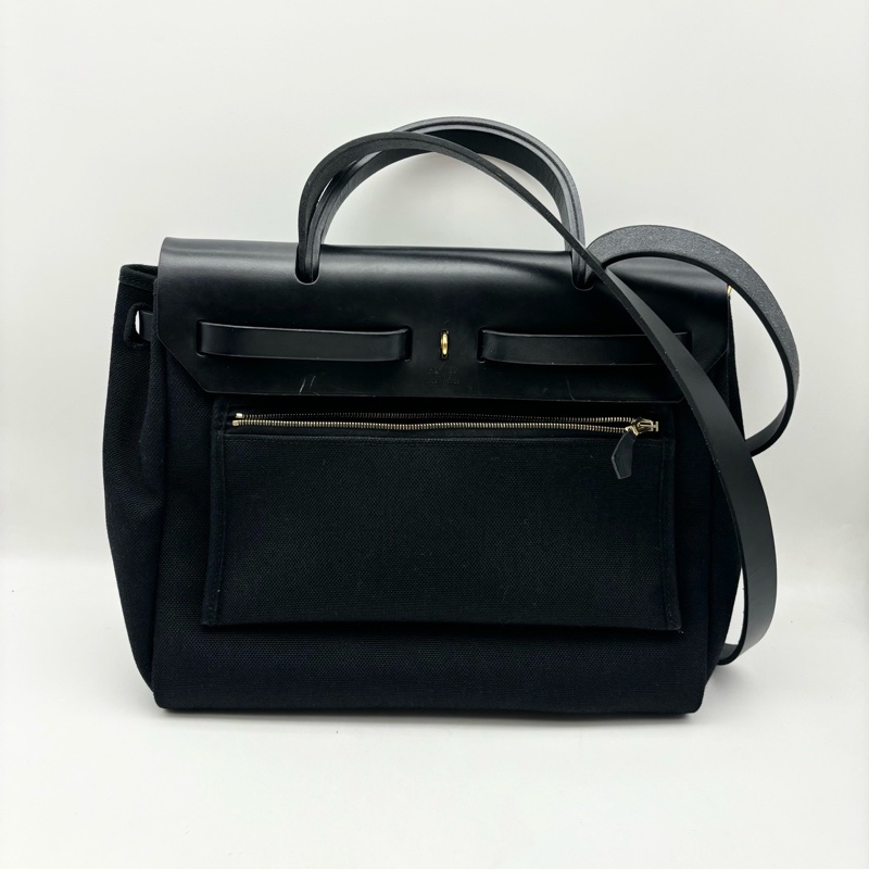 大全配🈶️購證❤️ 愛馬仕 #黑金 #herbag31 #zip #hermes-9