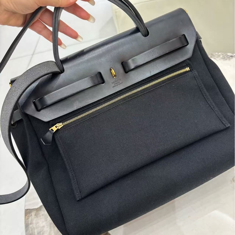 大全配🈶️購證❤️ 愛馬仕 #黑金 #herbag31 #zip #hermes-15