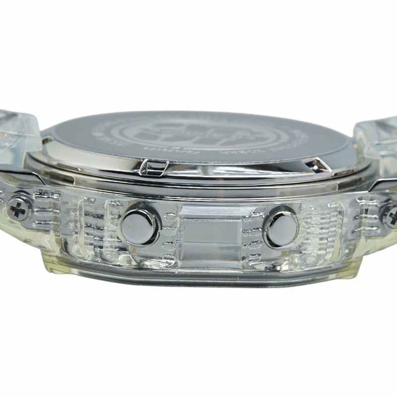 卡西歐 G-SHOCK 40 週年 Clear Remix 手錶 DW-5040RX 石英機芯,黑色錶盤,不鏽鋼和樹脂飾面,男士-4
