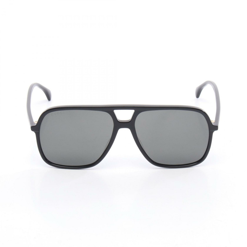 GUCCI 太陽眼鏡 GG0545S-001 塑膠黑 全新男式-0