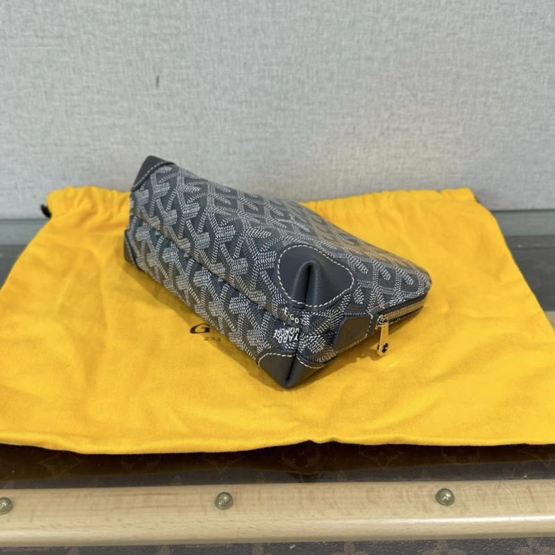 GOYARD Vendome灰色盥洗化妝包 18*13.5*7 98新配件塵袋-2