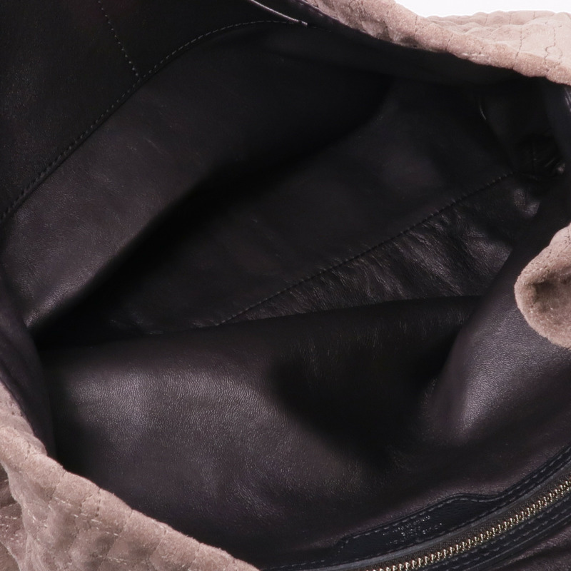 LOUIS VUITTON 麂皮皮革Anthea Hobo PM銀扣肩背袋-9