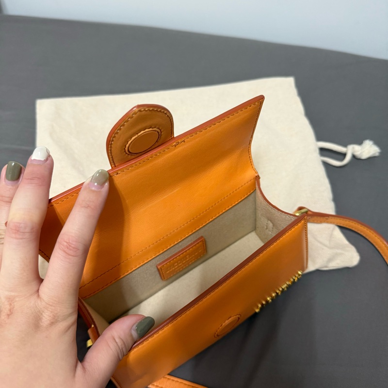 JACQUEMUS Bambino Handbag Orange 橘色斜背包-3