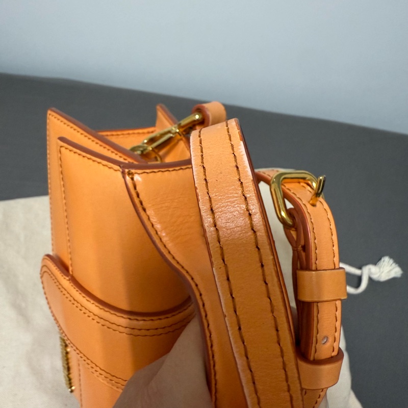 JACQUEMUS Bambino Handbag Orange 橘色斜背包-7