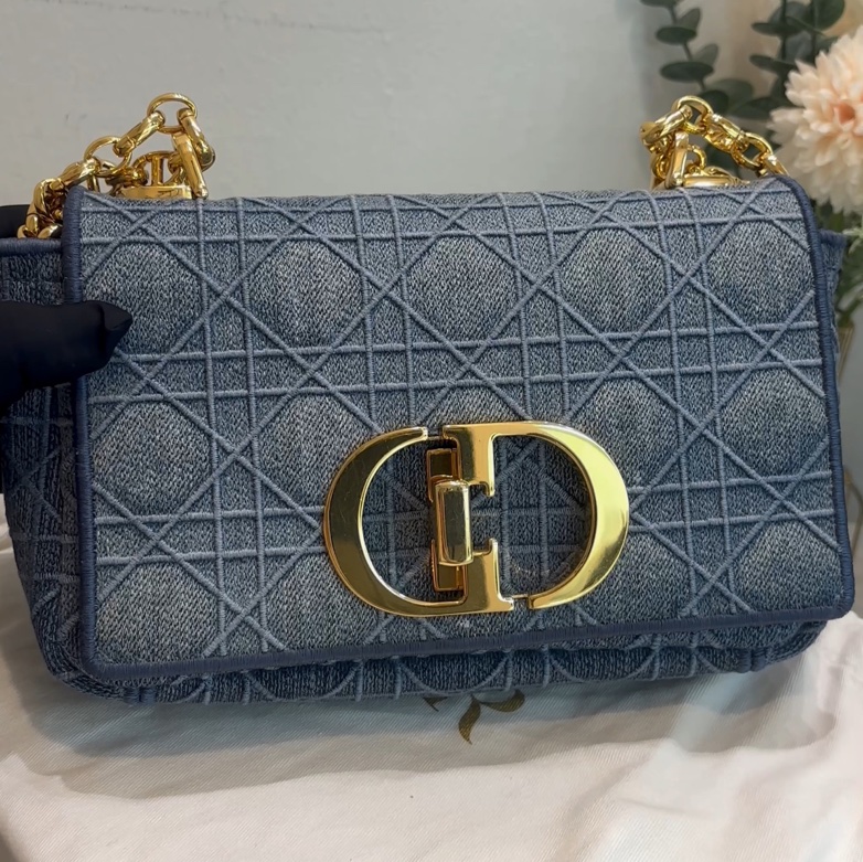 Dior Caro small 牛仔-11
