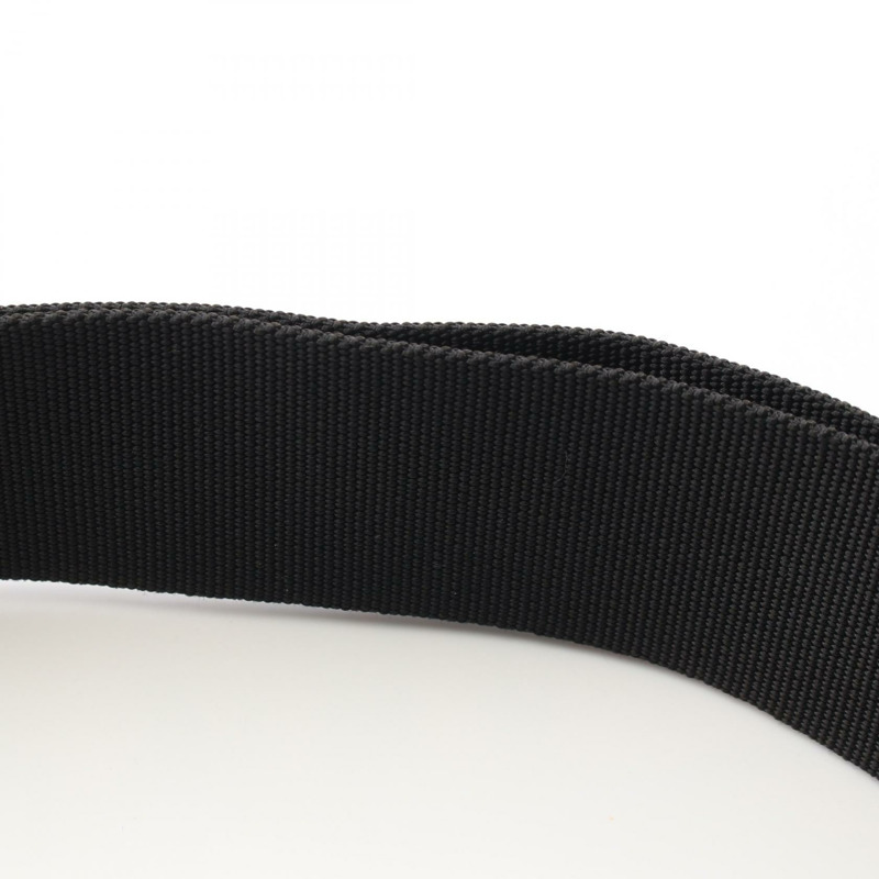 香奈兒新款旅行斜背包單肩包皮革尼龍帆布黑色二手-7