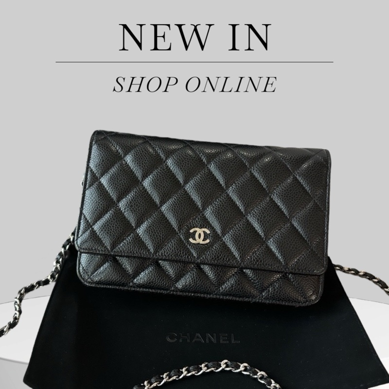 Chanel Caviar WOC 銀扣-2