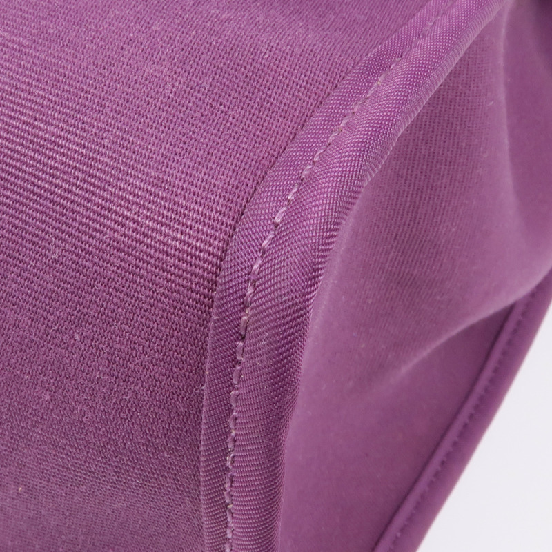 HERMES 帆布Herbag PM手挽肩背兩用袋Purple-6