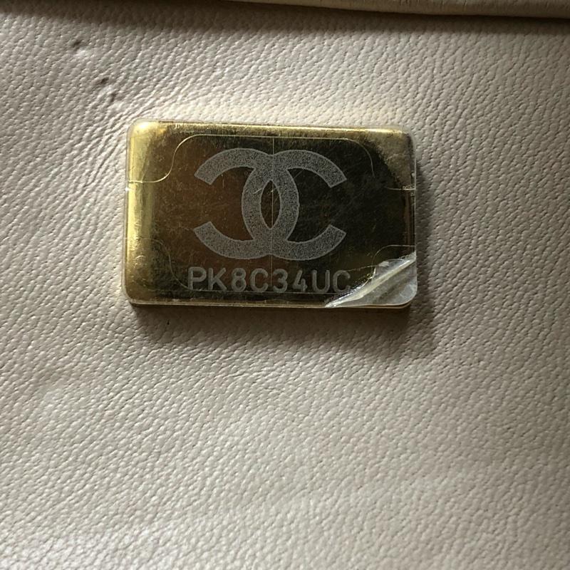 chanel香奈兒CF字母鏈條口蓋包晶片款-8