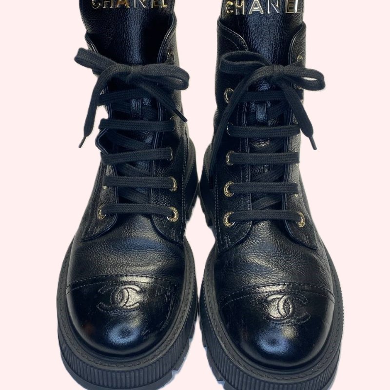 Chanel women's Ankle boots 38號-5