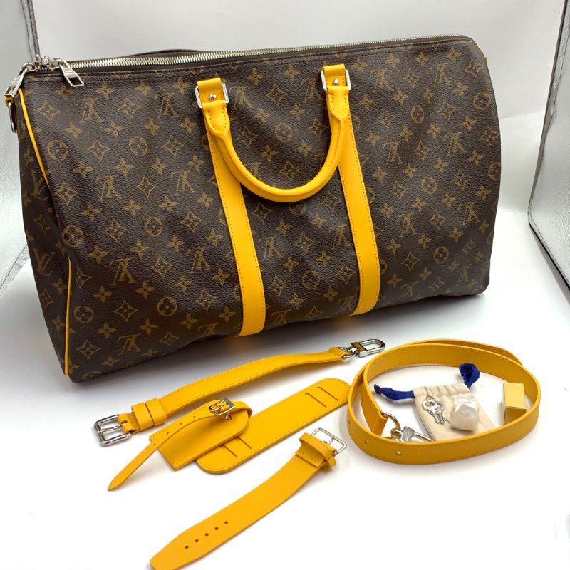 Louis Vuitton Keepall  50 肩帶可拆卸/調節-7