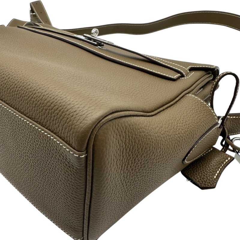 【美收精品】HERMÈS Kelly Messenger PM 茶色銀釦 B-537【隔月月中將轉賣至日本 上架期限30天】-5