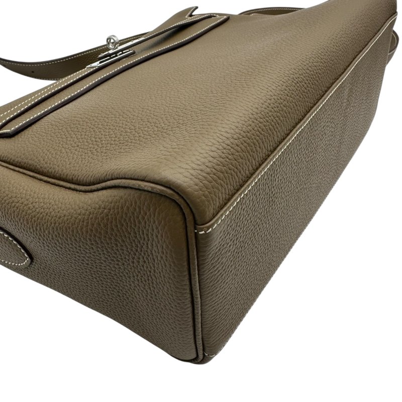 【美收精品】HERMÈS Kelly Messenger PM 茶色銀釦 B-537【隔月月中將轉賣至日本 上架期限30天】-8