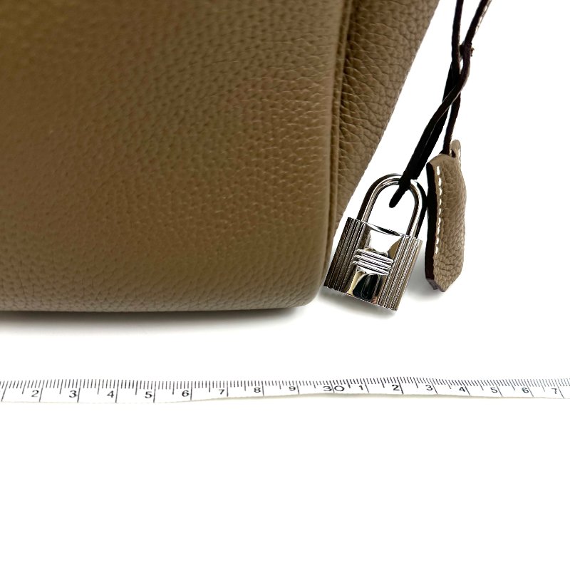 【美收精品】HERMÈS Kelly Messenger PM 茶色銀釦 B-537【隔月月中將轉賣至日本 上架期限30天】-18