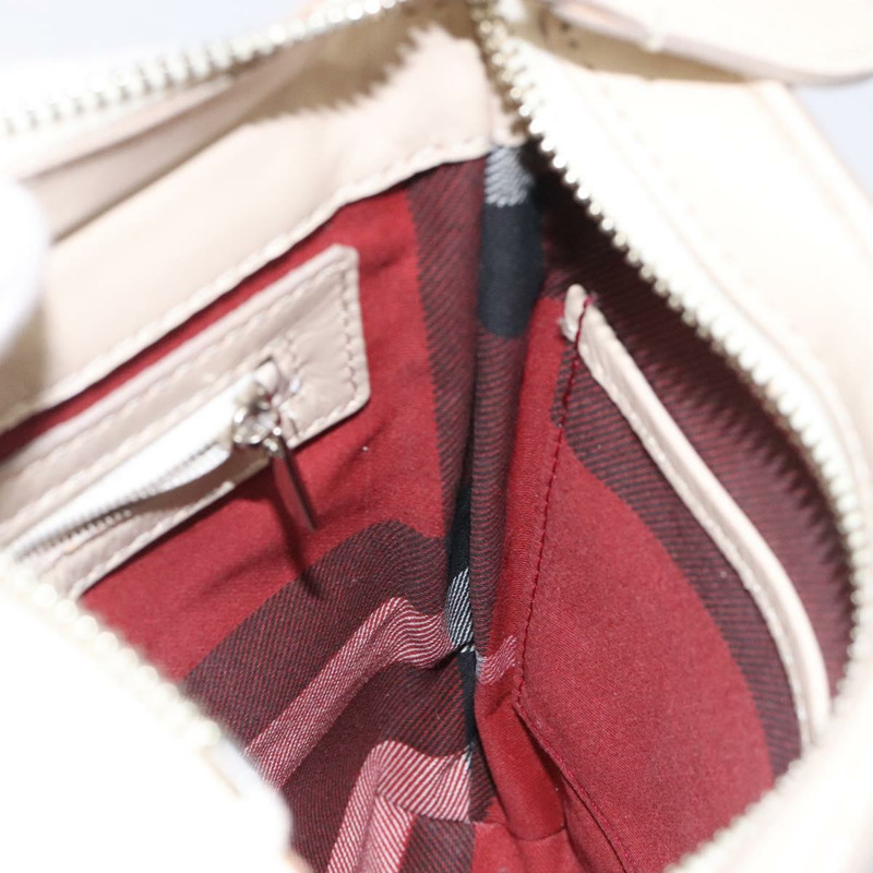 【日本直送】BURBERRY 單肩帆布包 海軍藍 銀色 正品 th6201-17