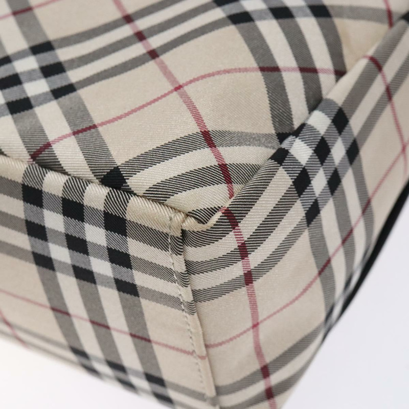 【日本直送】BURBERRY Nova 格紋藍標單肩包尼龍米色銀色正品 ep9441-14