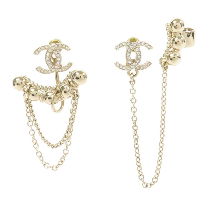 閒置Chanel香奈兒22C 大爆款AB版 金色水鑽-3