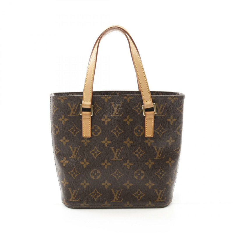LOUIS VUITTON Vavin PM 手提包 M51172 Monogram 帆布皮革棕色二手女款-0