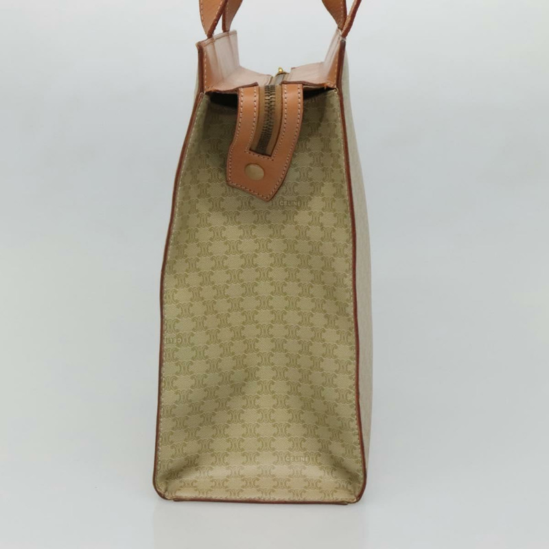【日本直送】CELINE Macadam帆布托特包 PVC米色金色 正品 128779-3