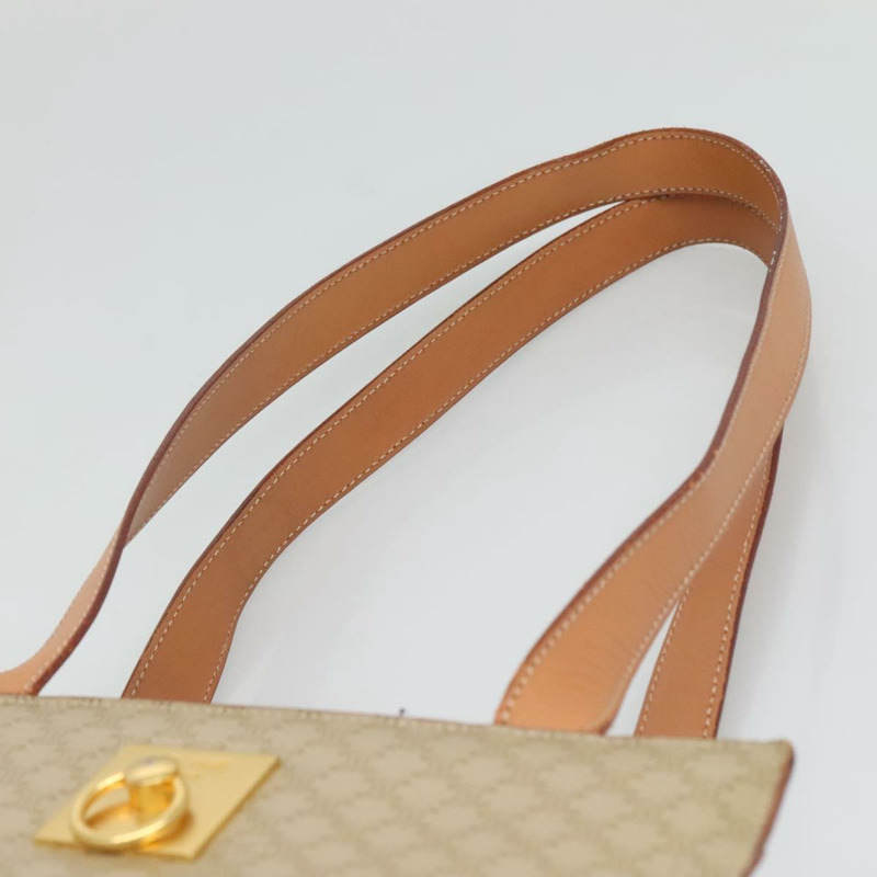 【日本直送】CELINE Macadam帆布托特包 PVC米色金色 正品 128779-13