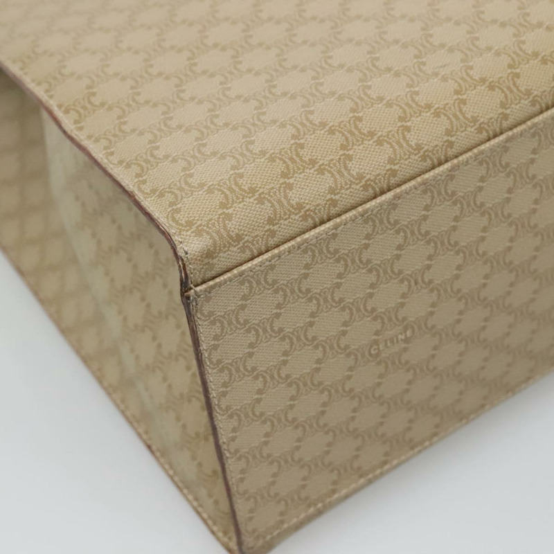 【日本直送】CELINE Macadam帆布托特包 PVC米色金色 正品 128779-14