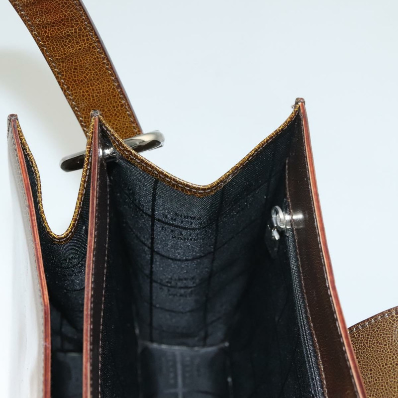 【日本直送】CELINE 漆皮單背包 卡其色 銀色 正品 ep9681-19