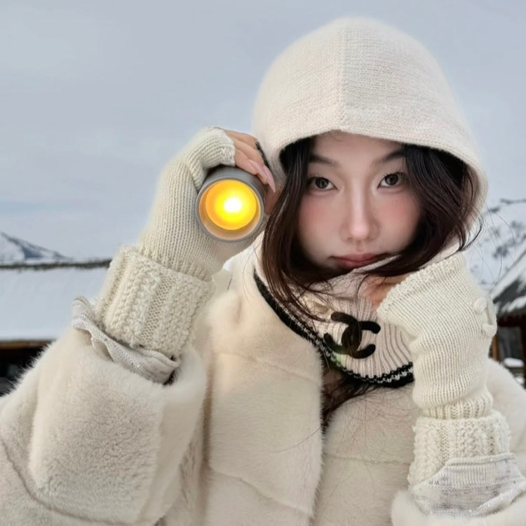 Chanel 毛帽 圍巾2合1 📨巴拉克拉帽 稀缺單品💫-1