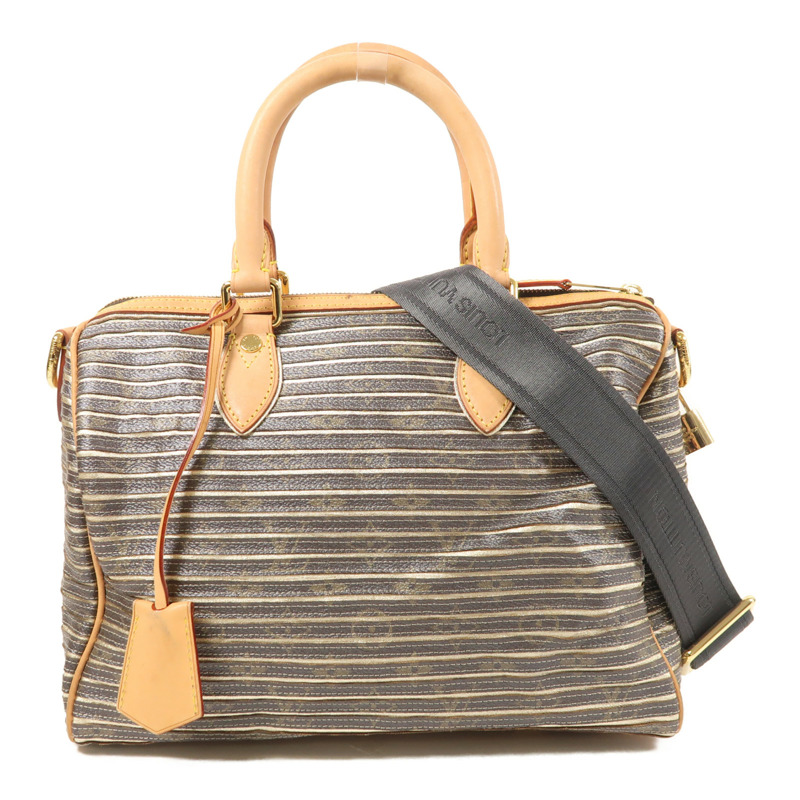 LOUIS VUITTON Monogram Eden Speedy Bandouliere 30金扣手挽肩背兩用袋-0