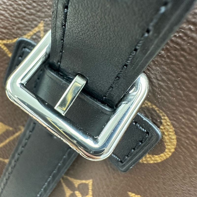 LV Christopher PM Size 老花拼皮背包 晶片款-10