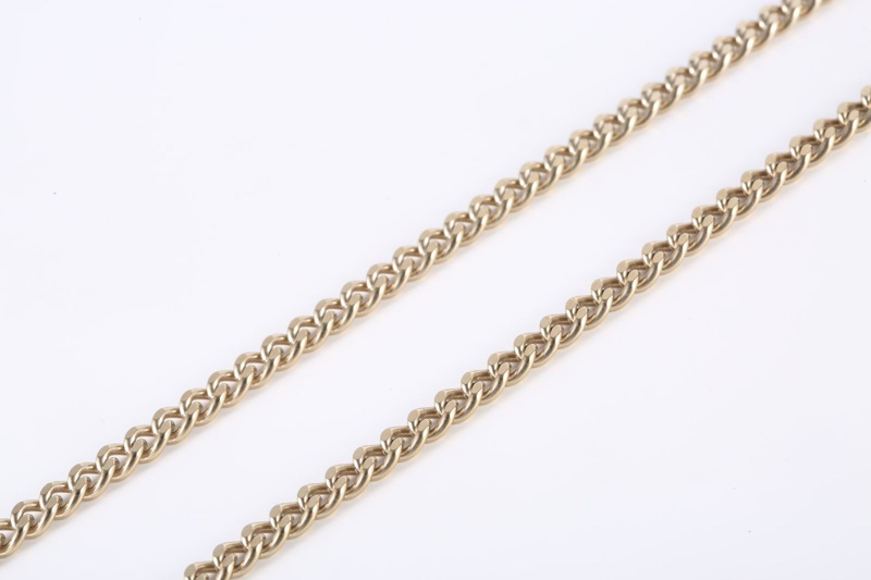 CHANEL(香奈兒)  合金 22C 奶瓶雙C 鑲鑽 項鏈-3