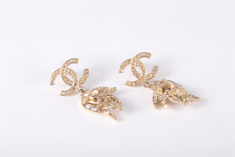 CHANEL(香奈兒) 合金 21S 彗星系列 耳環-1