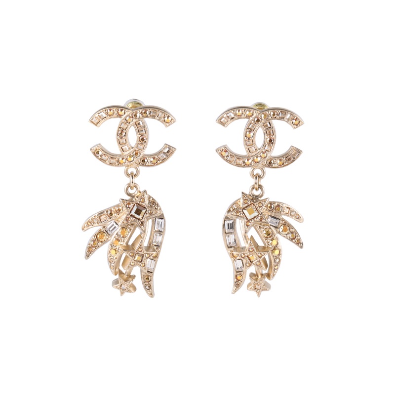 CHANEL(香奈兒) 合金 21S 彗星系列 耳環-5