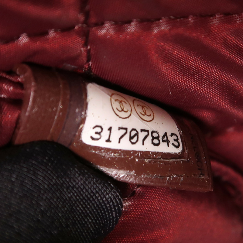 CHANEL 牛皮皮革Vanity Bag金扣手挽袋-6