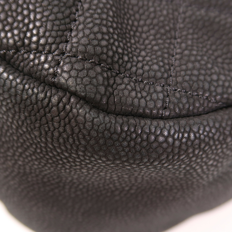 CHANEL 牛皮皮革Shoulder Bag金扣手挽肩背兩用袋-10