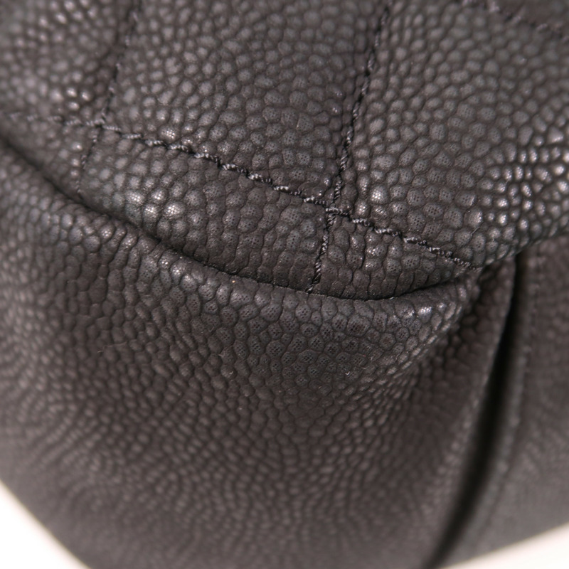 CHANEL 牛皮皮革Shoulder Bag金扣手挽肩背兩用袋-11