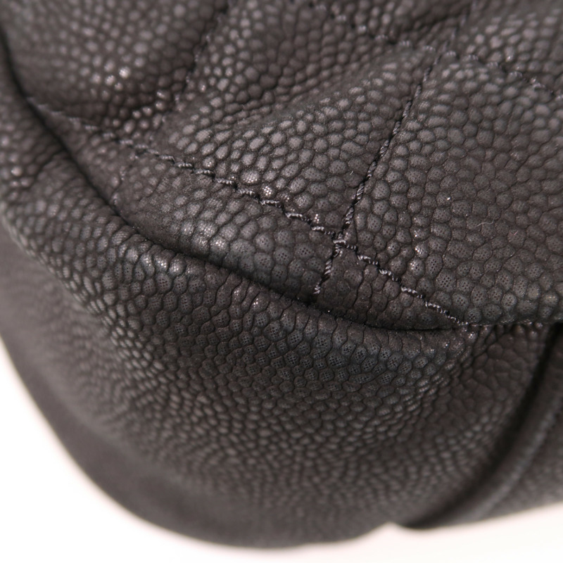 CHANEL 牛皮皮革Shoulder Bag金扣手挽肩背兩用袋-13