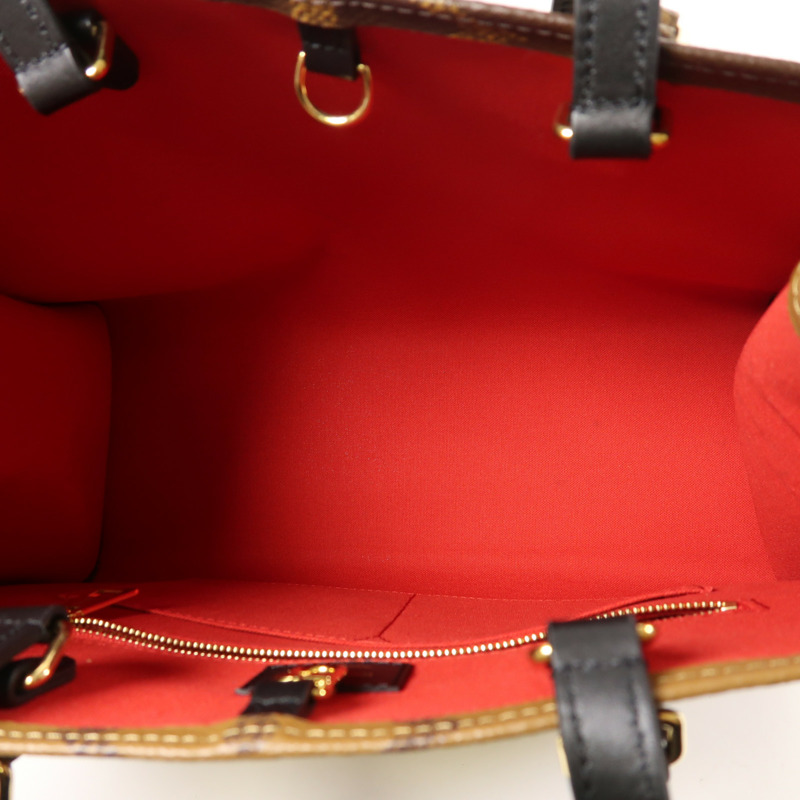 LOUIS VUITTON Monogram Giant On The Go MM金扣手挽肩背兩用袋-4
