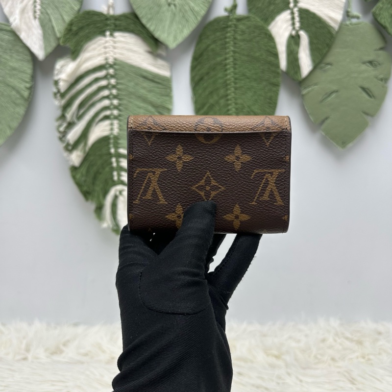 LV 經典老花拼色小銀包 卡片包 零錢包-3