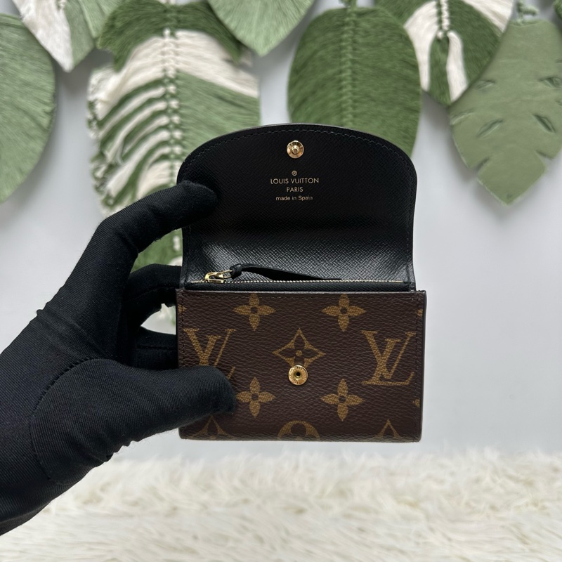 LV 經典老花拼色小銀包 卡片包 零錢包-4