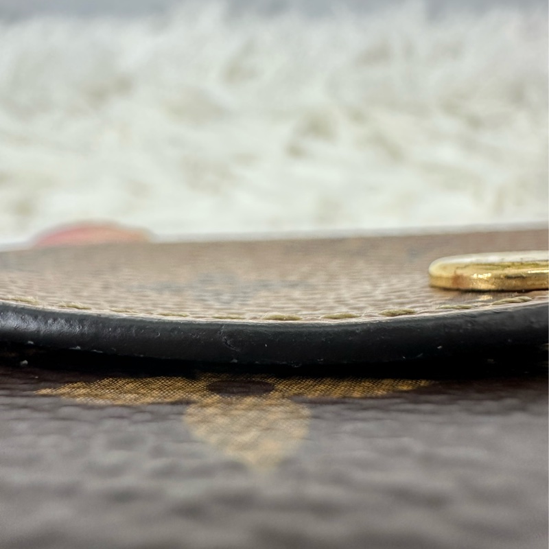 LV 經典老花拼色小銀包 卡片包 零錢包-8