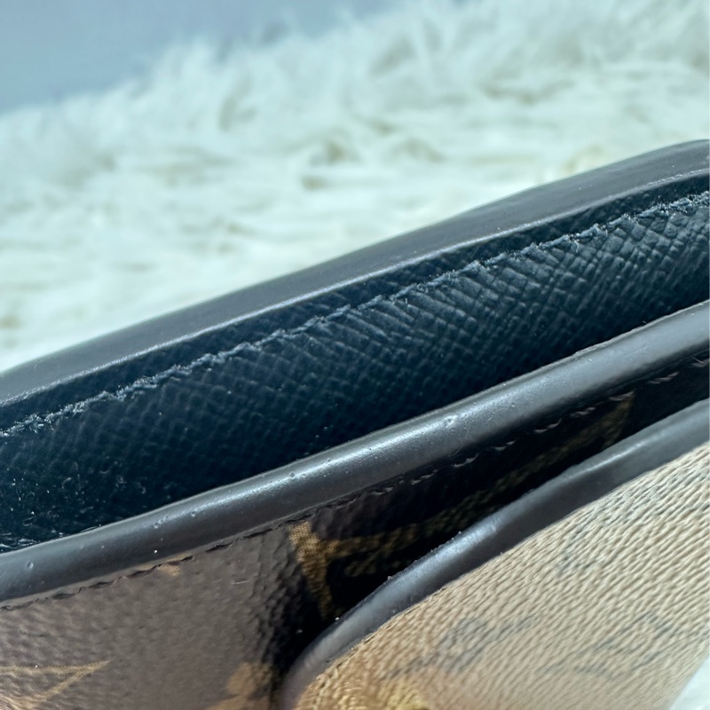 LV 經典老花拼色小銀包 卡片包 零錢包-12