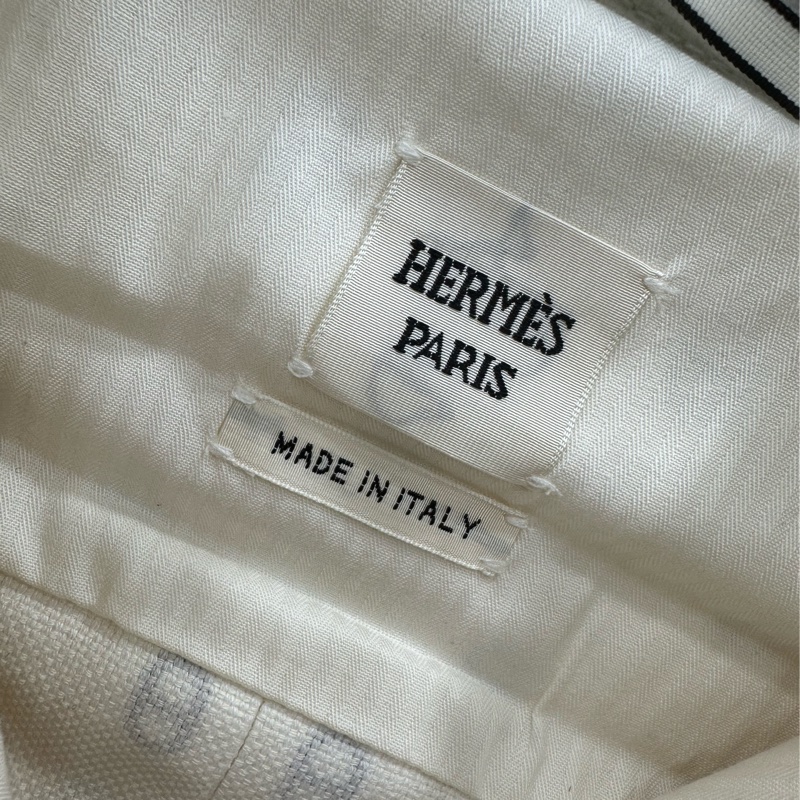 Hermes 愛馬仕 23年爆款豬鼻子Logo滿印牛仔外套 34碼-3