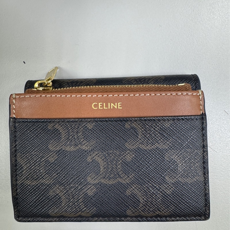 CELINE三折皮夾-7