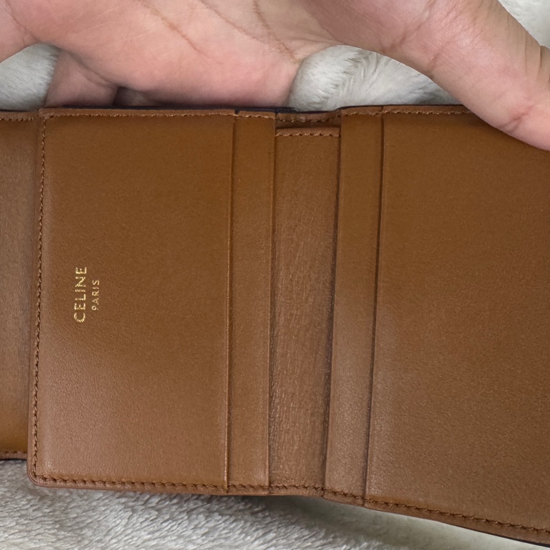 CELINE三折皮夾-10