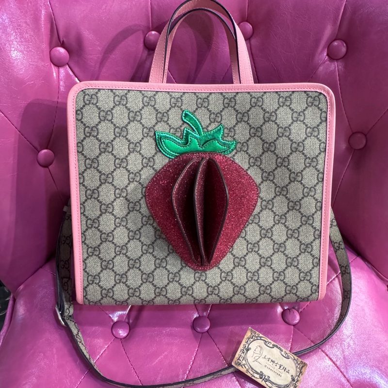 Gucci草莓🍓包/超可愛/王吉娜古董精品-2