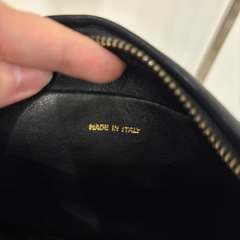 Chanel 中古 Vintage 雕花鏈金球相機包-15