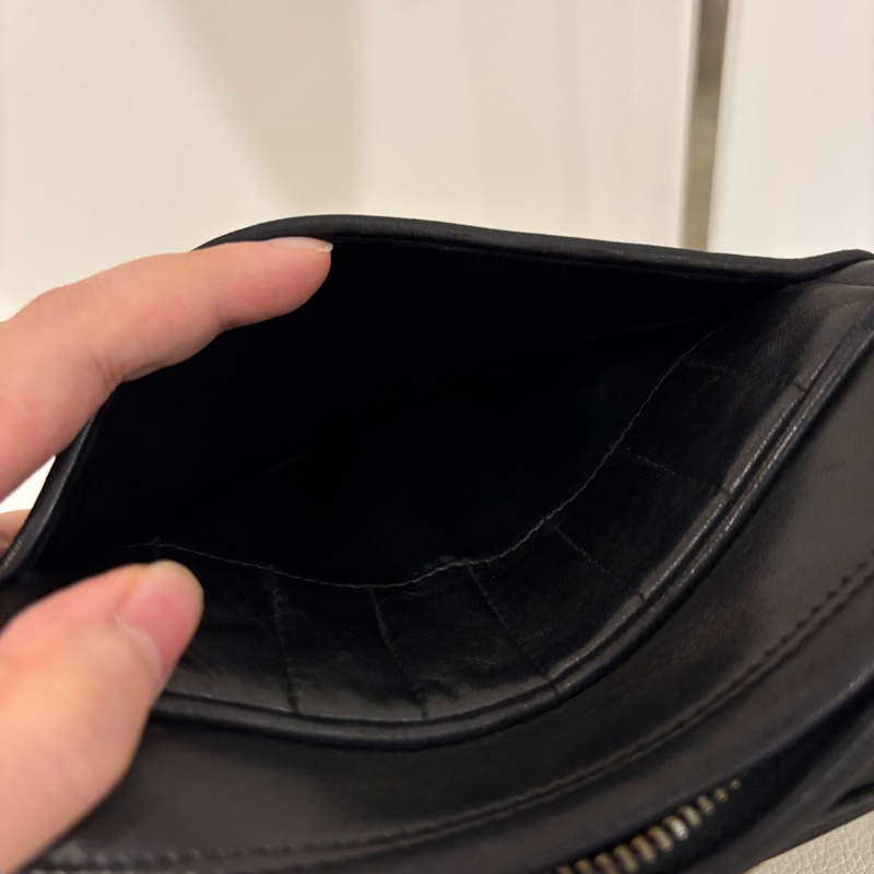 Chanel 中古 Vintage 雕花鏈金球相機包-16