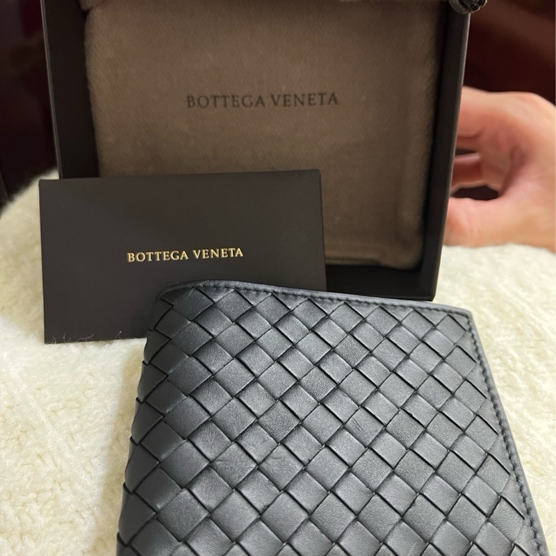 Bottega Venetia BV經典 小編織 牛皮 八卡 短夾 皮夾-11